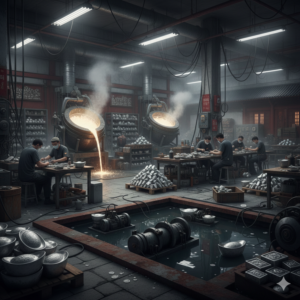 中国假白银产业链调查