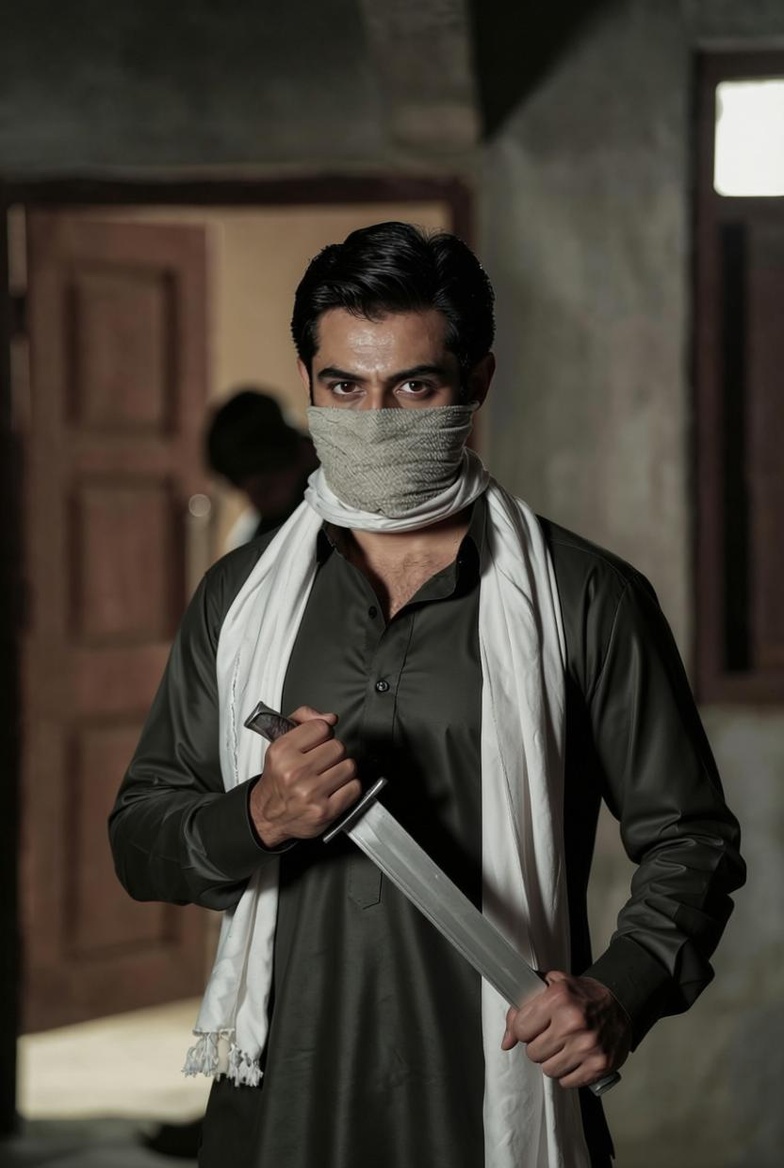 a Pakistani man seeking revenge+2